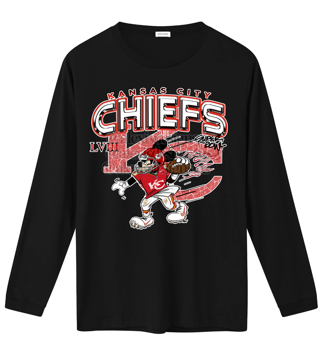 KS CHIEFS INSPIRED LONG SLEEVE SHIRT