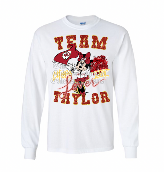 TEAM TAYLOR INSPIRED LONG SLEEVE SHIRT