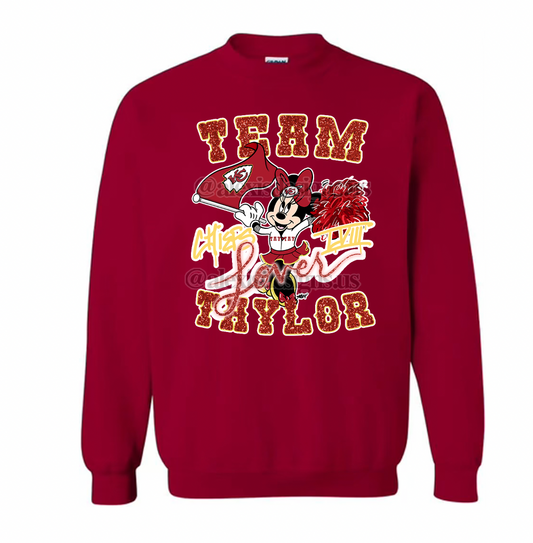 TEAM TAYLOR INSPIRED CREWNECK