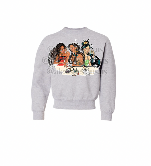 PRINCESS TREATMENT KIDS CREWNECK