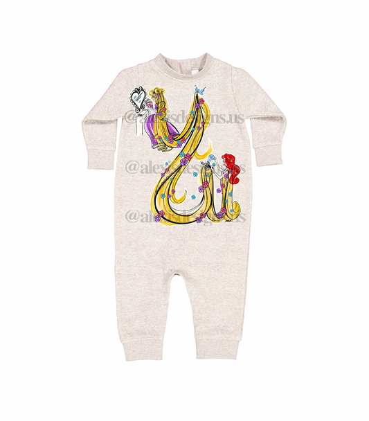 LET DOWN YOUR HAIR ONESIE