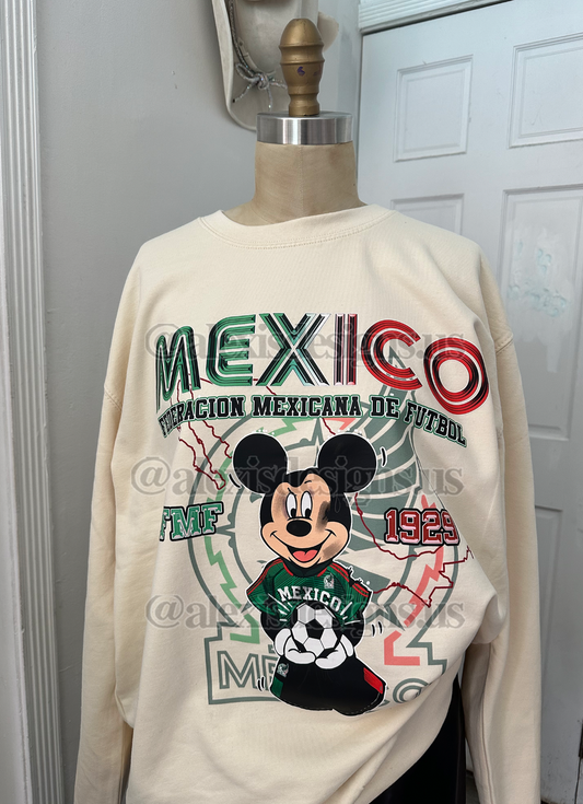MEXICO INSPIRED CREWNECK