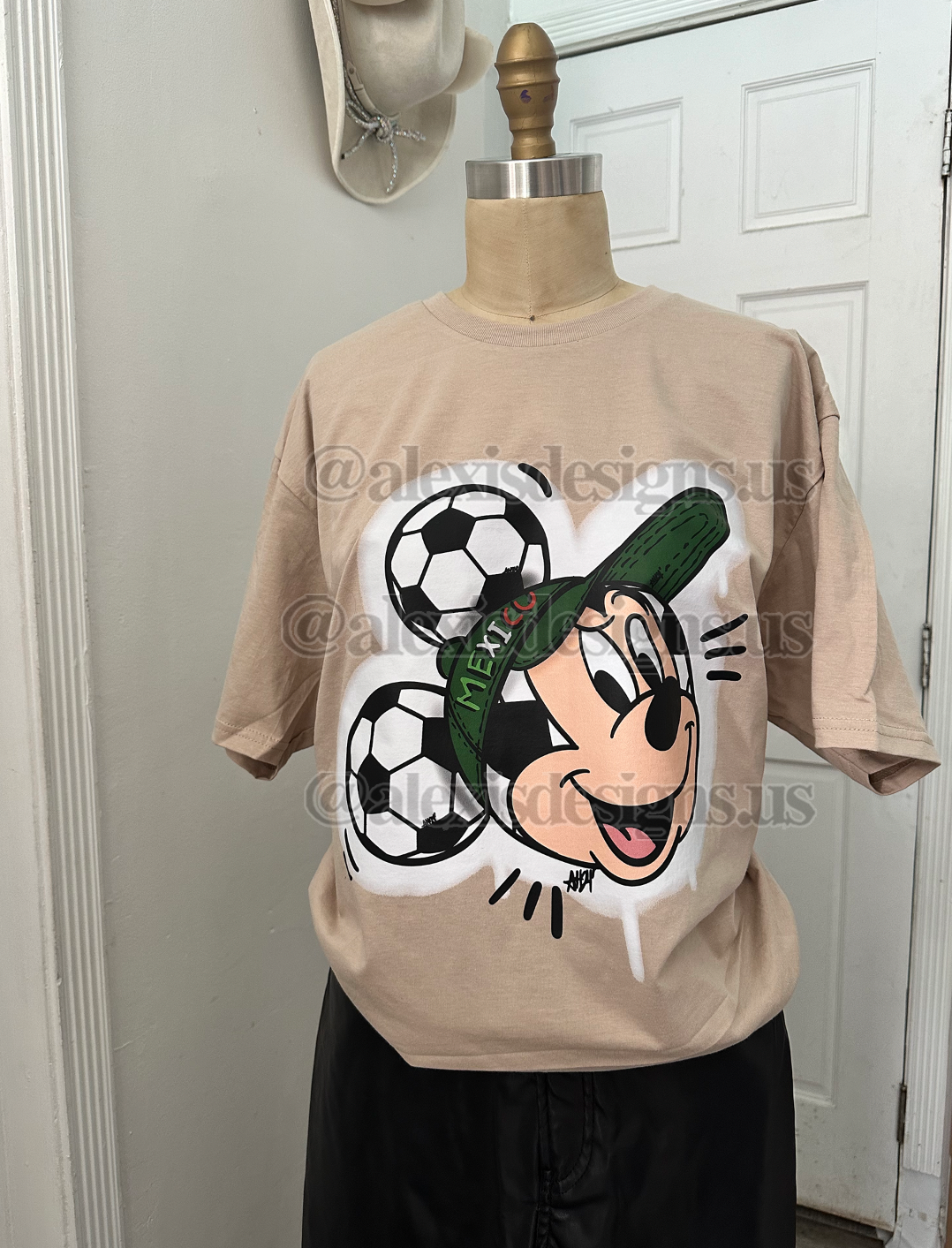 MEXICO MICKI HEAD INSPIRED TSHIRT