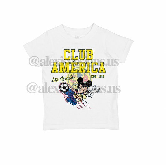 CLUB AMERICA INSPIRED KIDS TEE