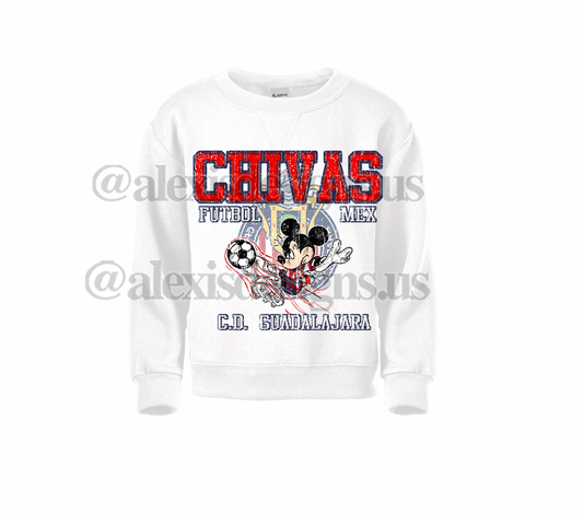 CHIVAS INSPIRED KIDS CREWNECK