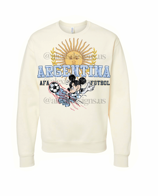 ARGENTINA INSPIRED CREWNECK