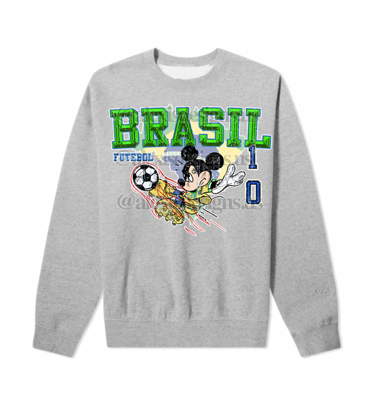BRASIL INSPIRED CREWNECK