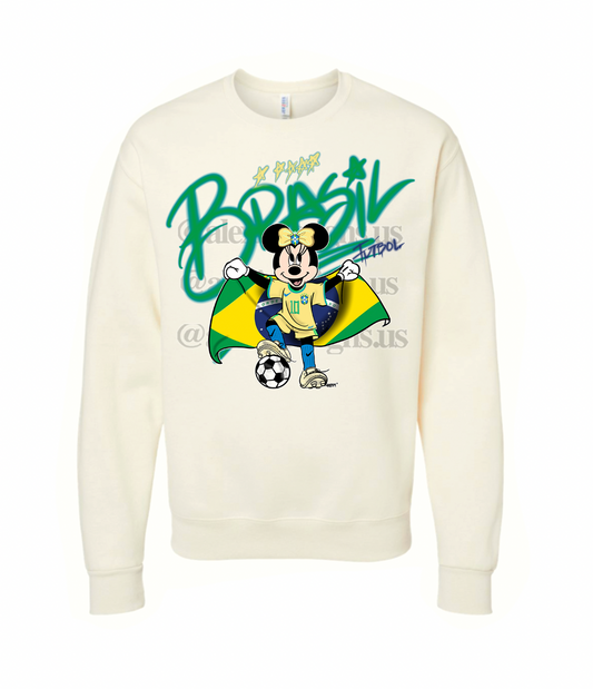 BRASIL GIRL CREWNECK
