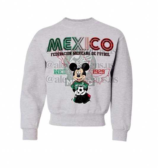 MEXICO BOY INSPIRED KIDS CREWNECK