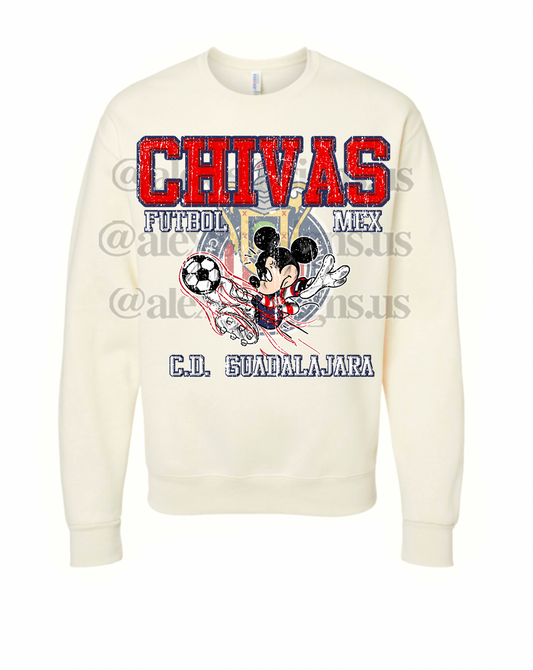 CHIVAS INSPIRED CREWNECK