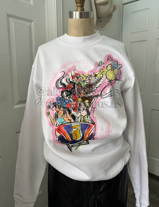 PRINCESS COASTER CREWNECK