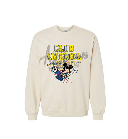 CLUB AMERICA INSPIRED CREWNECK