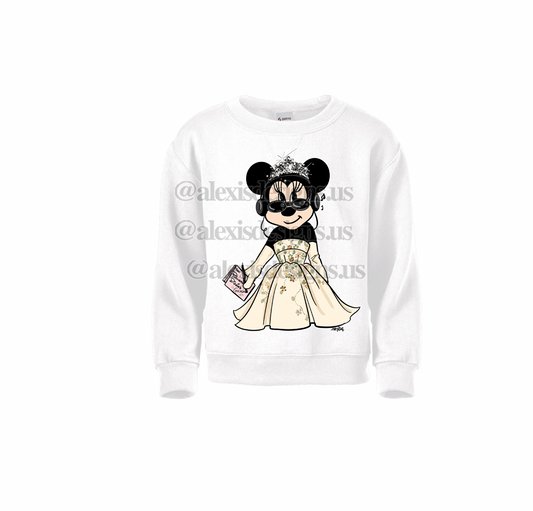 PRINCESS OF GENEVA KIDS CREWNECK