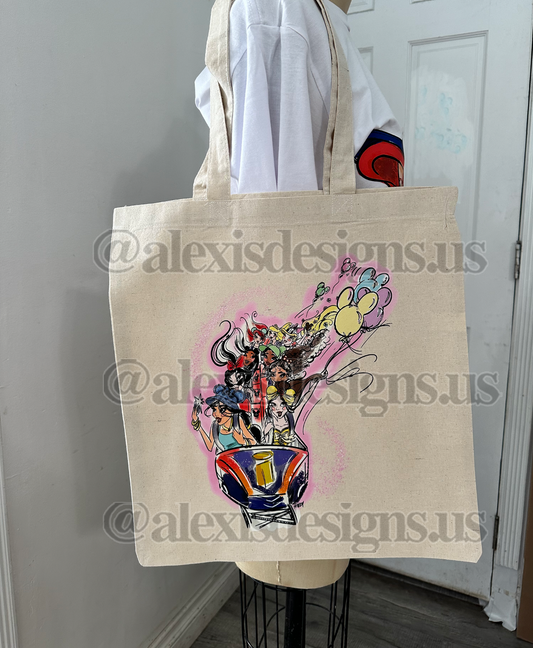 PRINCESS COASTER TOTE