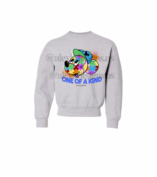 KIDS ONE OF A KIND BOY CREWNECK