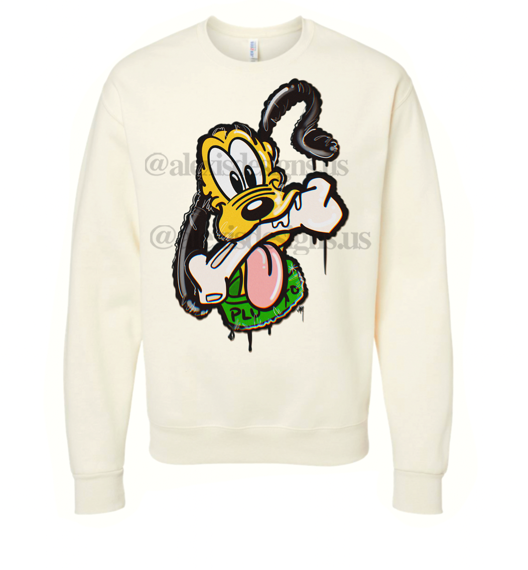 PLUTO BALLOON CREWNECK