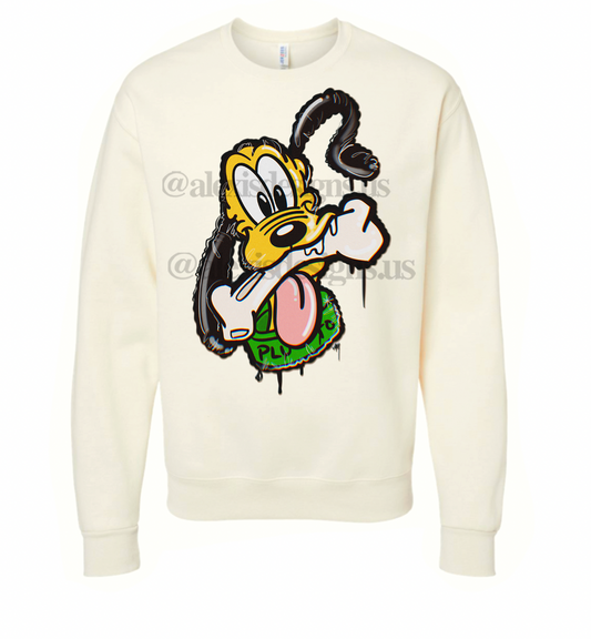 PLUTO BALLOON CREWNECK
