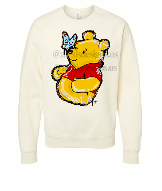 P BEAR BALLOON CREWNECK