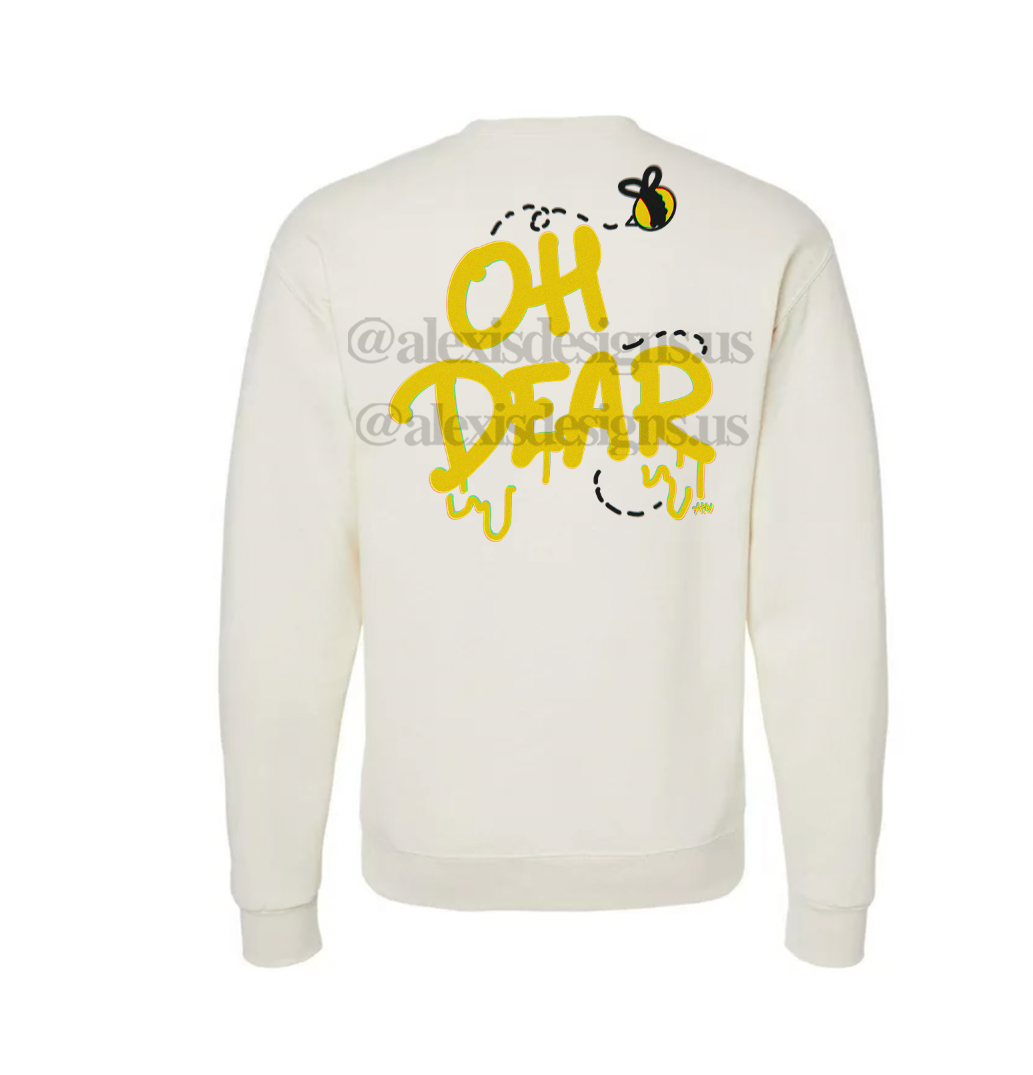 P BEAR BALLOON CREWNECK