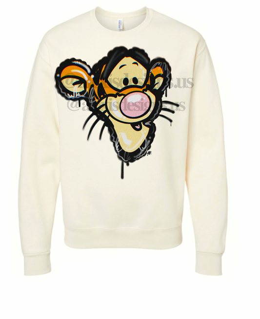 TIGER BALLOON CREWNECK