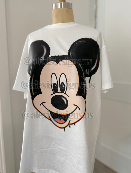 BOY MOUSE BALLOON TSHIRT