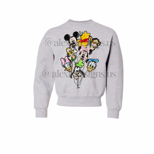 KIDS ALL MY FRIENDS CREWNECK