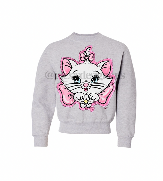 KIDS MARIE BALLOON CREWNECK