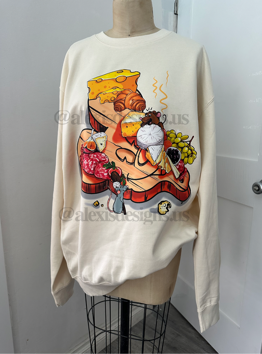 CHEESY MOUSE CREWNECK