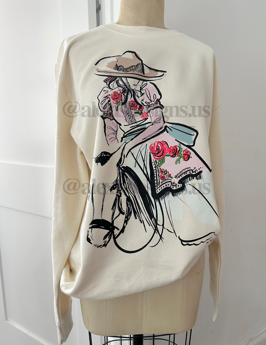 CHARRA INSPIRED CREWNECK