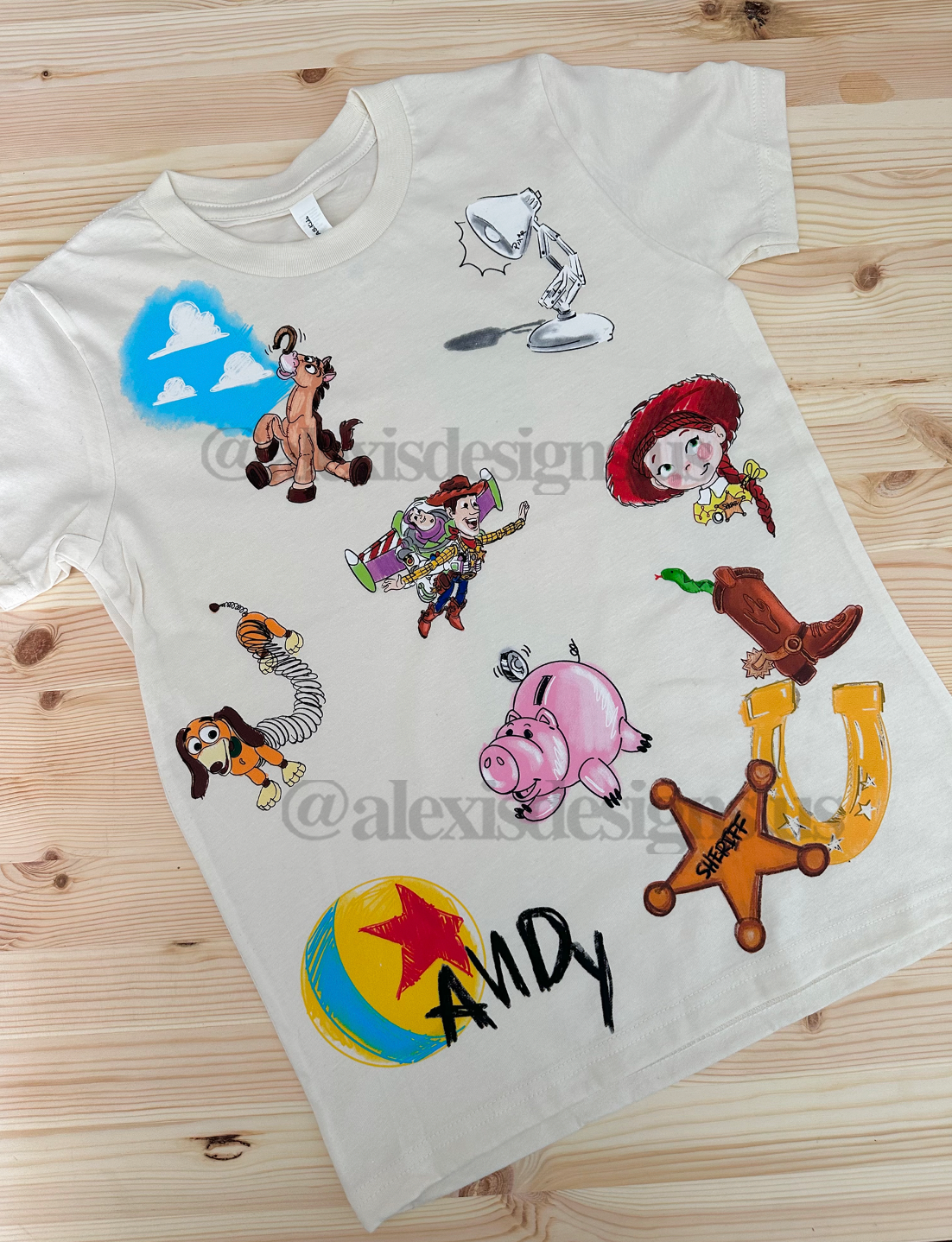 KIDS ANDY'S TOYS TSHIRT