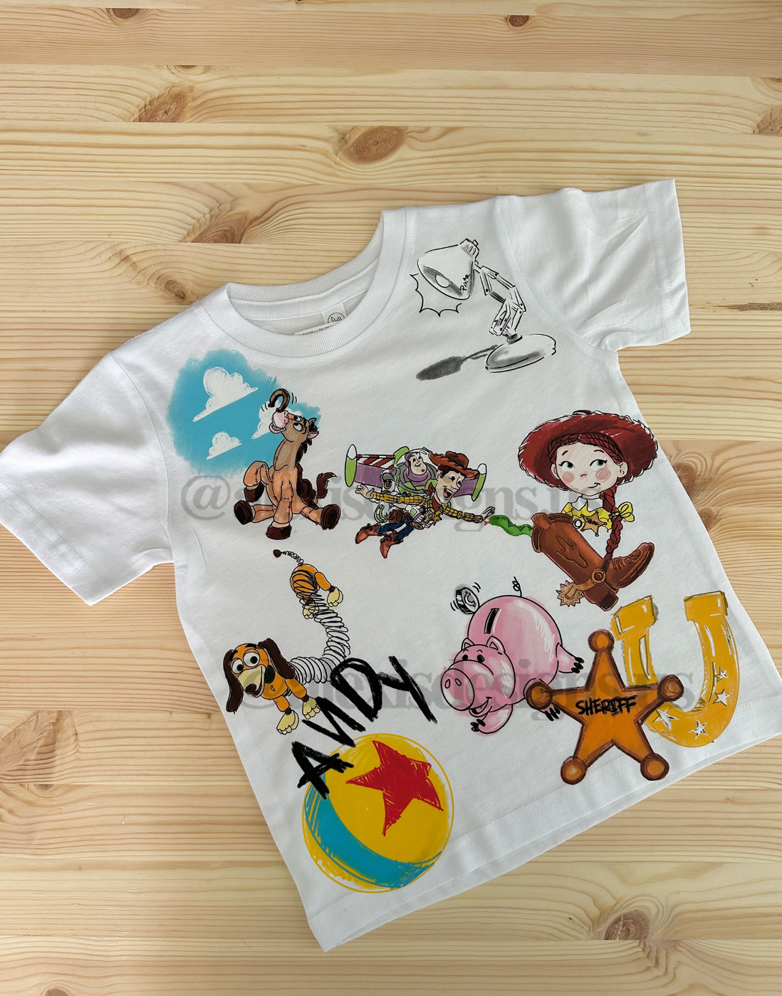 KIDS ANDY'S TOYS TSHIRT