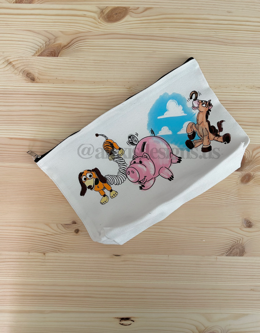 ANDY'S TOYS MAKEUP BAG