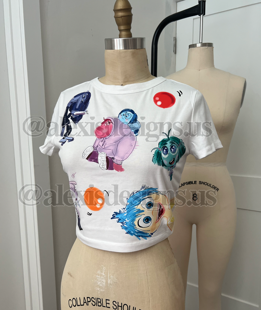 CROPPED FRIENDS FOREVER TSHIRT