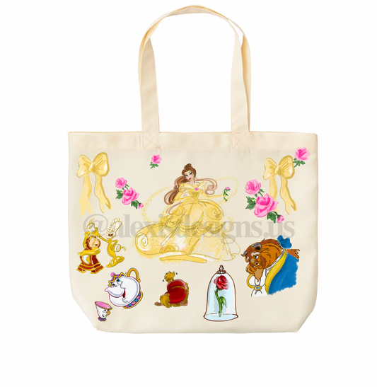 TALE AS OLD AS TIME LARGE TOTE