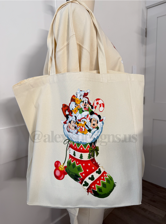 SANTAS FAVORITES LARGE TOTE