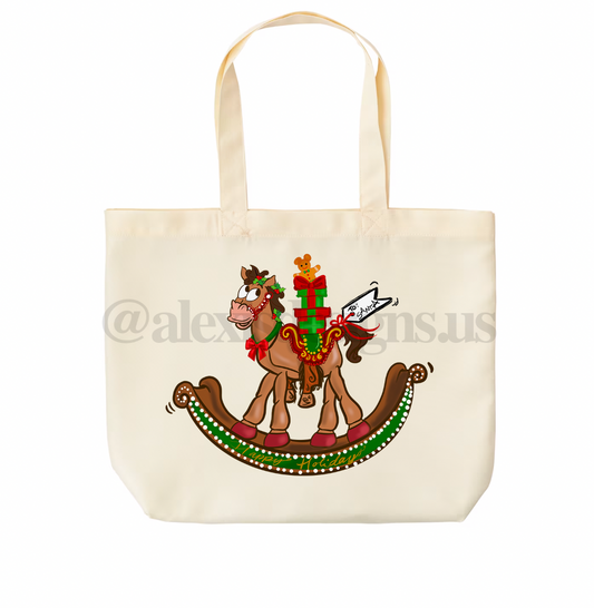 ROCKIN' BULLSEYE LARGE TOTE