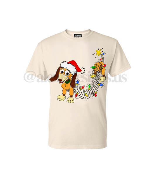 A SLINKY CHRISTMAS TSHIRT
