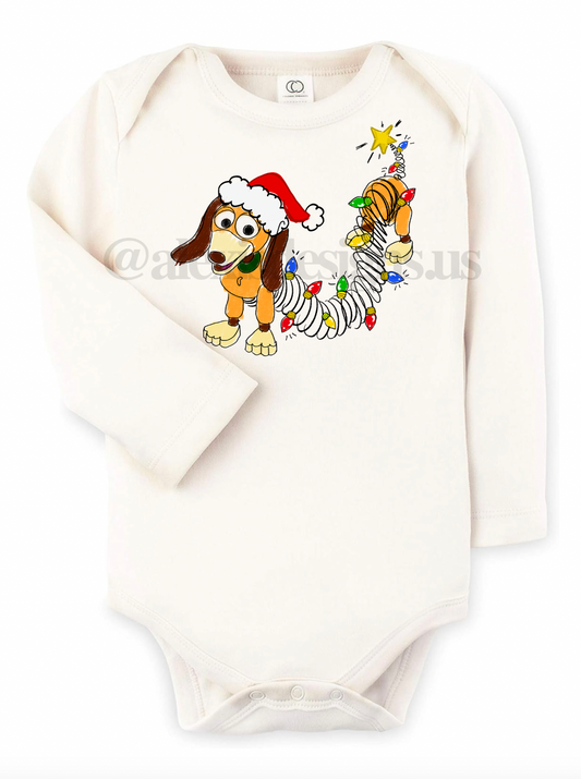 A SLINKY CHRISTMAS ONESIE