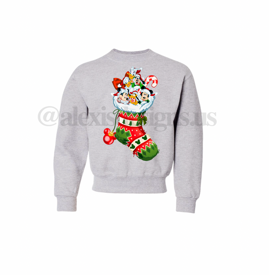 KIDS SANTAS FAVORITES CREWNECK