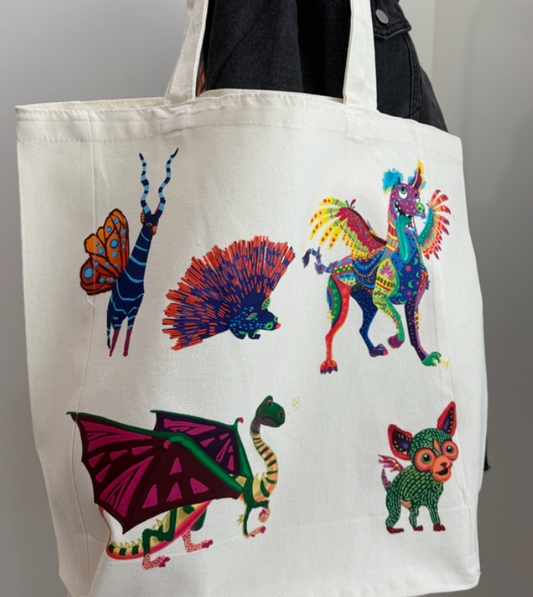 LOS ALEBRIJES TOTE