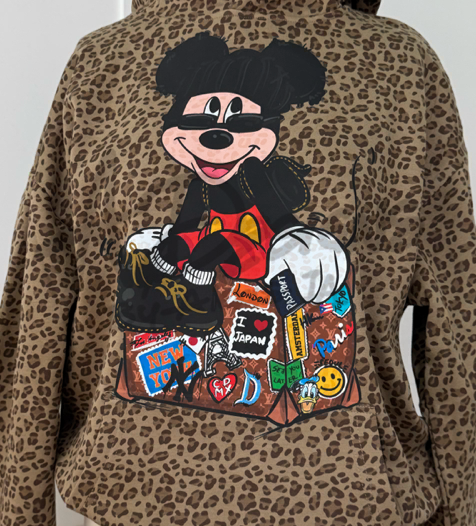 SAFE TRAVELS CHEETAH HOODIE