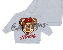 KIDS MINI TOUCHDOWN PICK YOUR TEAM CREWNECK