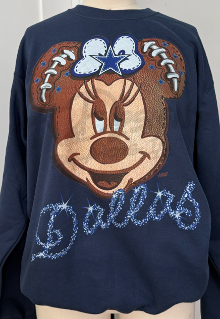 MINNI TOUCHDOWN CREWNECK