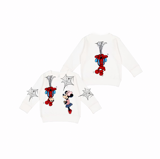 KIDS CAUGHT IN A WEB CREWNECK