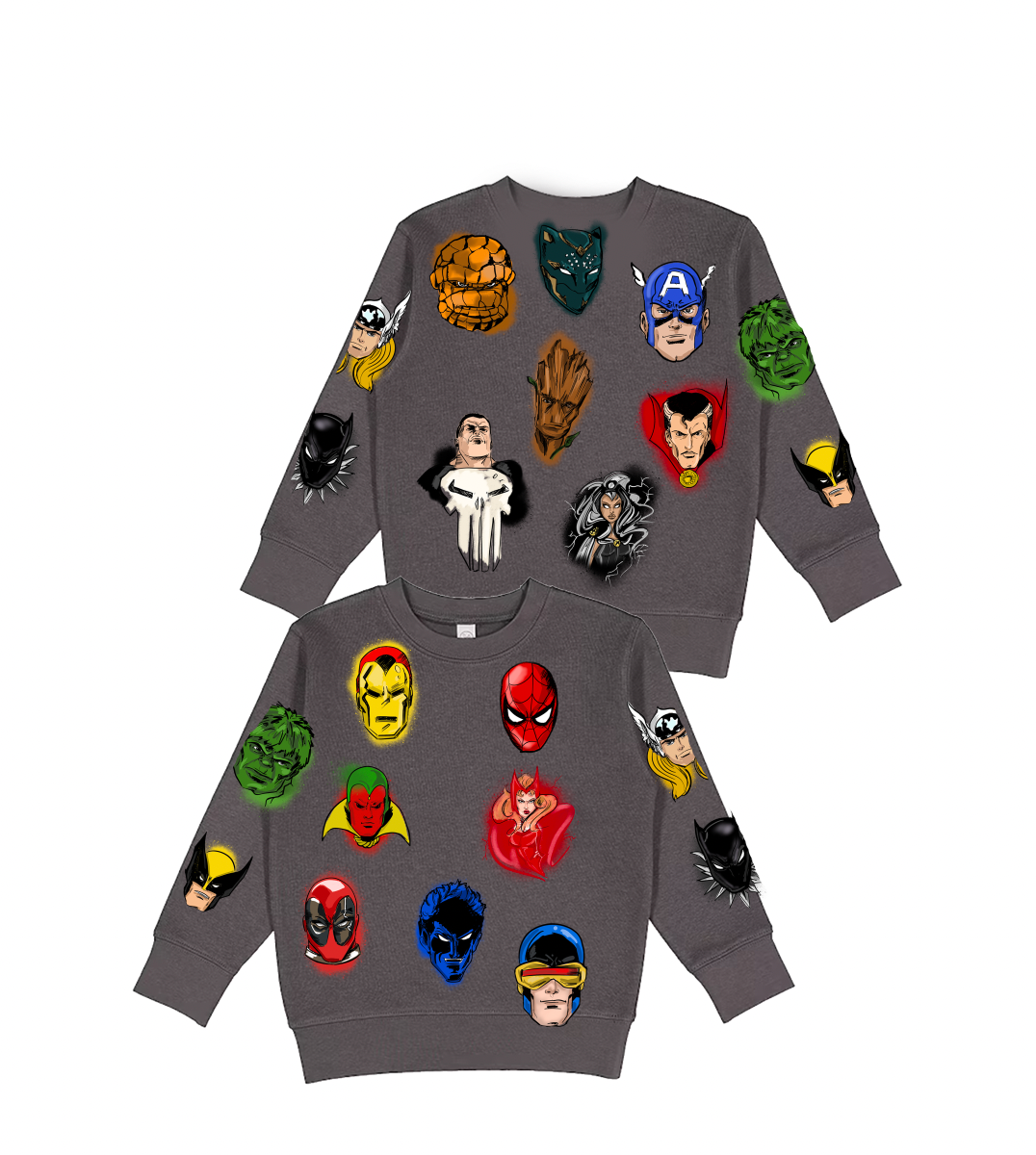 KIDS HEROS CREWNECK