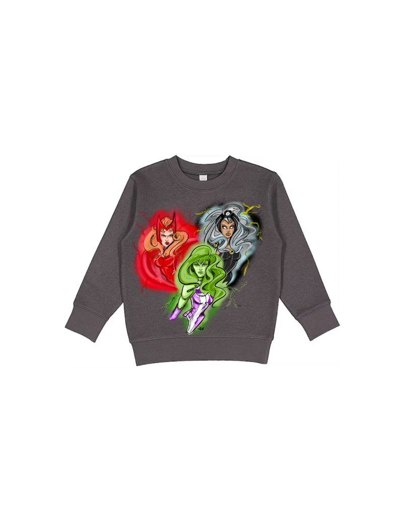 KIDS GIRL WORLD CREWNECK