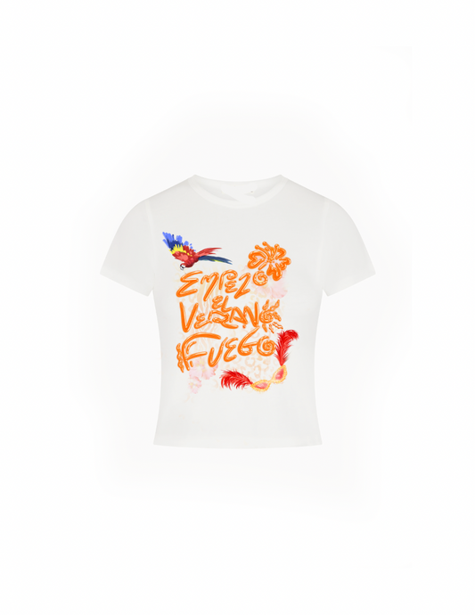 EMPENZO EL VERNANO BABY TEE