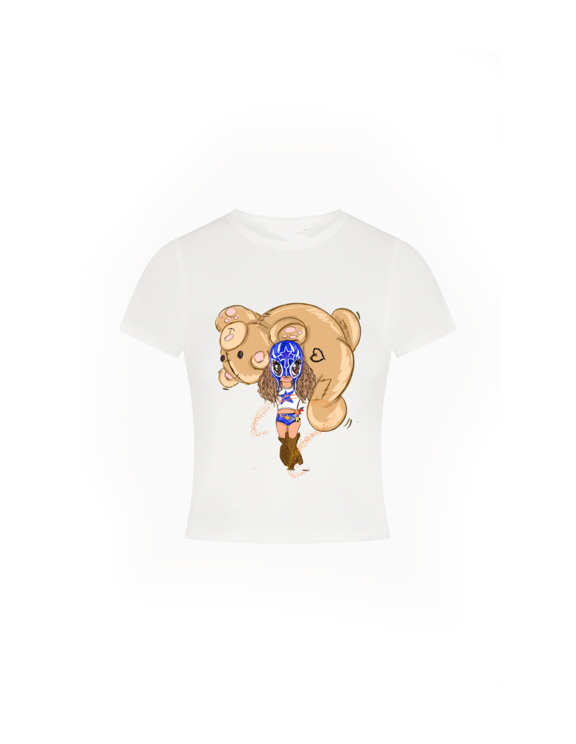 LUCHADORA BABY TEE
