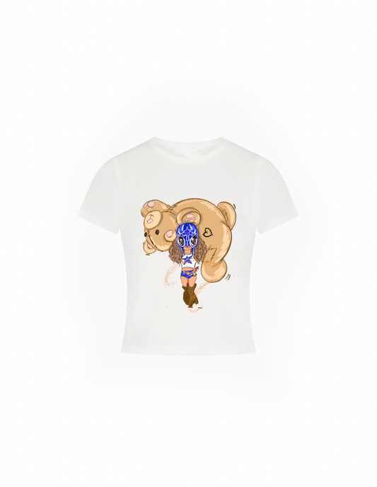 LUCHADORA BABY TEE