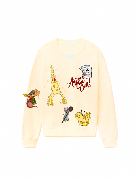 ANYONE CAN COOK CREWNECK